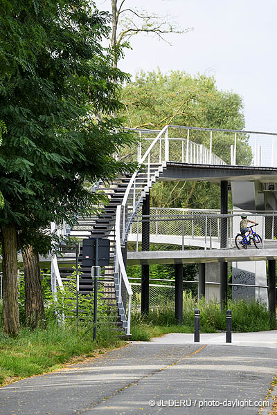 Passerelles Parkbos à Gand
Zoé Borluutbrug